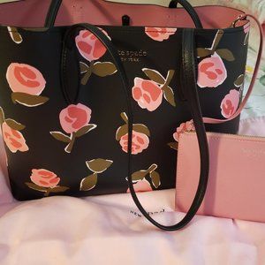 Kate Spade Ditsy Rose tote bundle